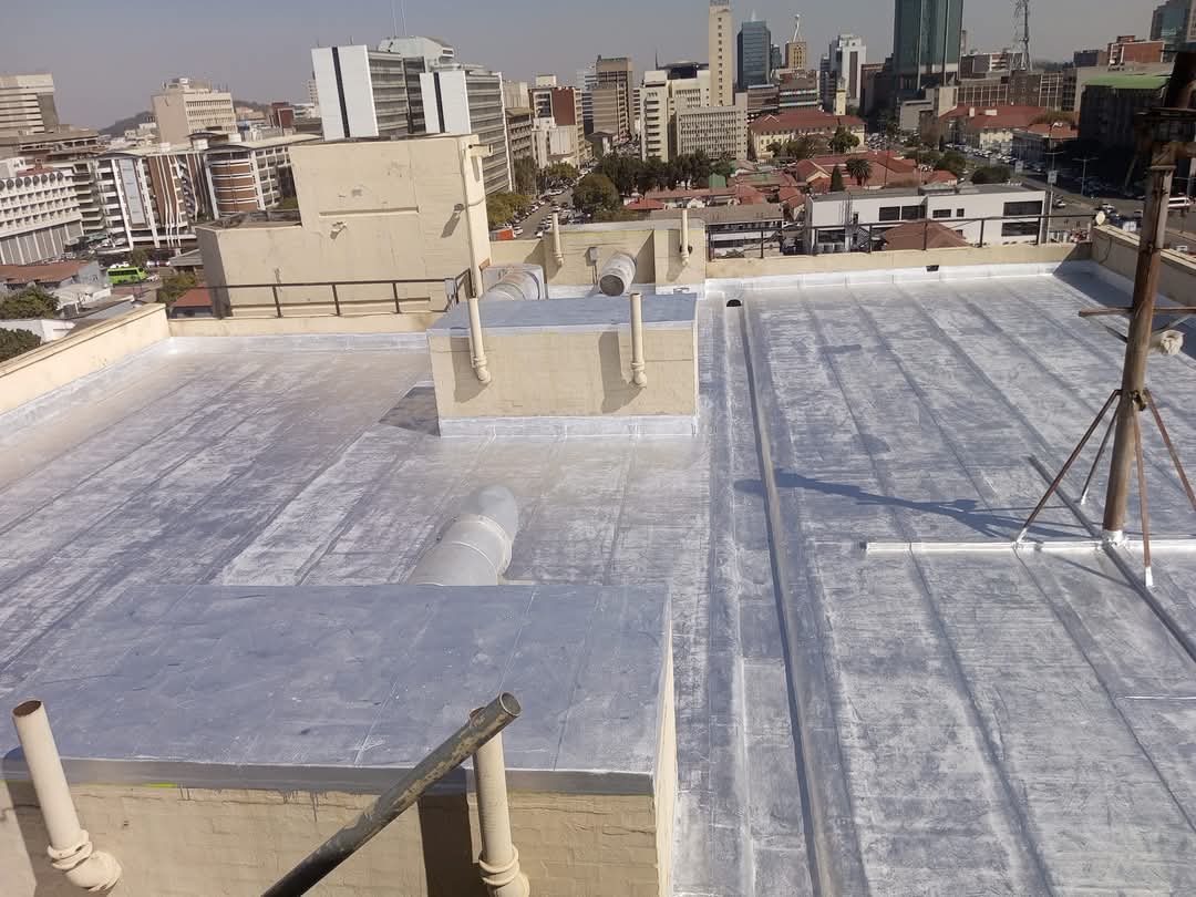 Waterproofing during